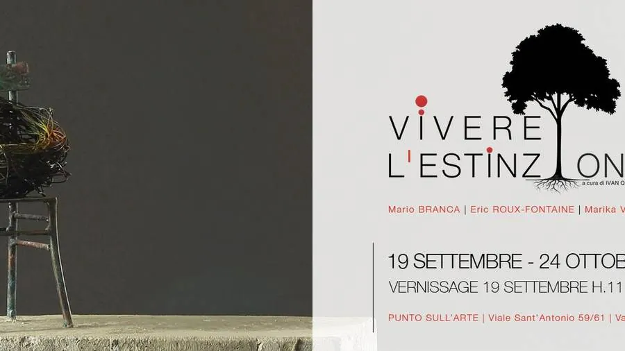 Vivere l'estinzione. Branca / Roux-Fontaine / Vicari