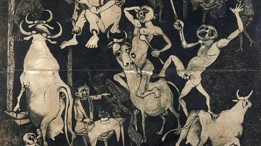 History Doesn’t Repeat Itself, but It Does Rhyme. Dumile Feni: African Guernica
