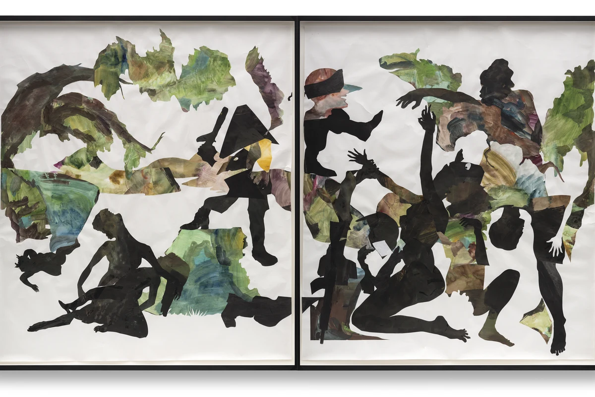 Kara Walker, A Sublime Landscape with No One In It, 2025. Udo and Anette Brandhorst Collection. © Kara Walker. Cortesia dell'artista e Sprüth Magers. Foto: Timo Ohler. Diritti dell'immagine riservati.