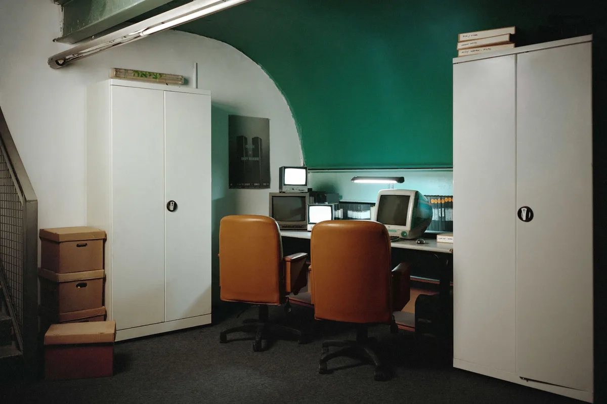 Dafna Amira, dall'archivio video del Center for Contemporary Art Tel Aviv, 2026, fotografia a colori. Diritti dell'immagine riservati.