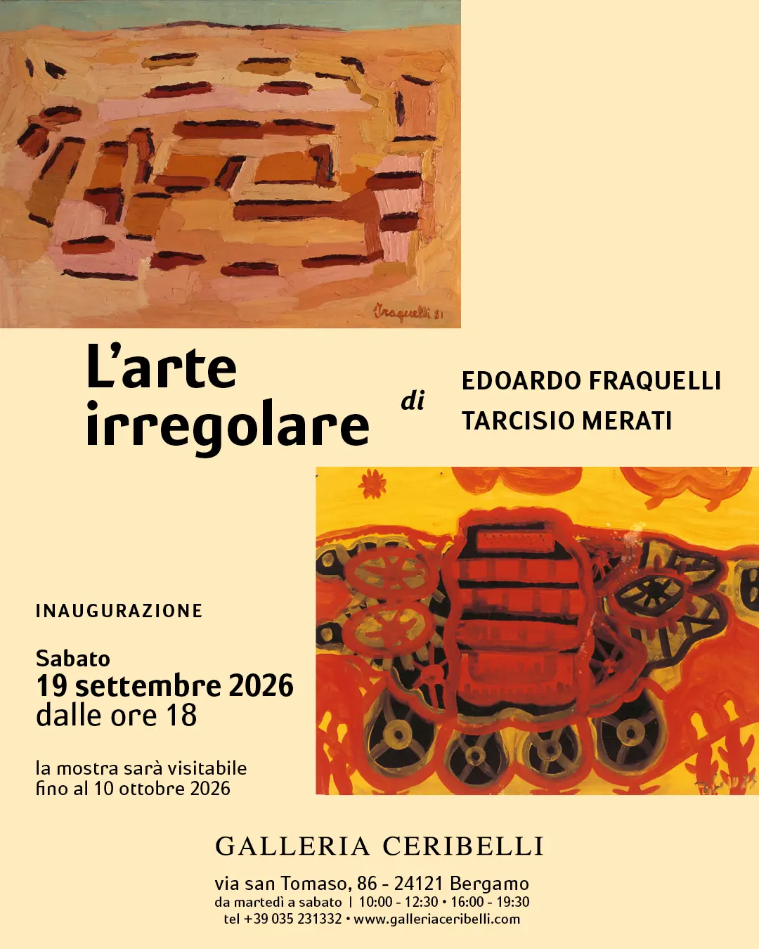 L'arte irregolare di Edoardo Fraquelli e Tarcisio Merati