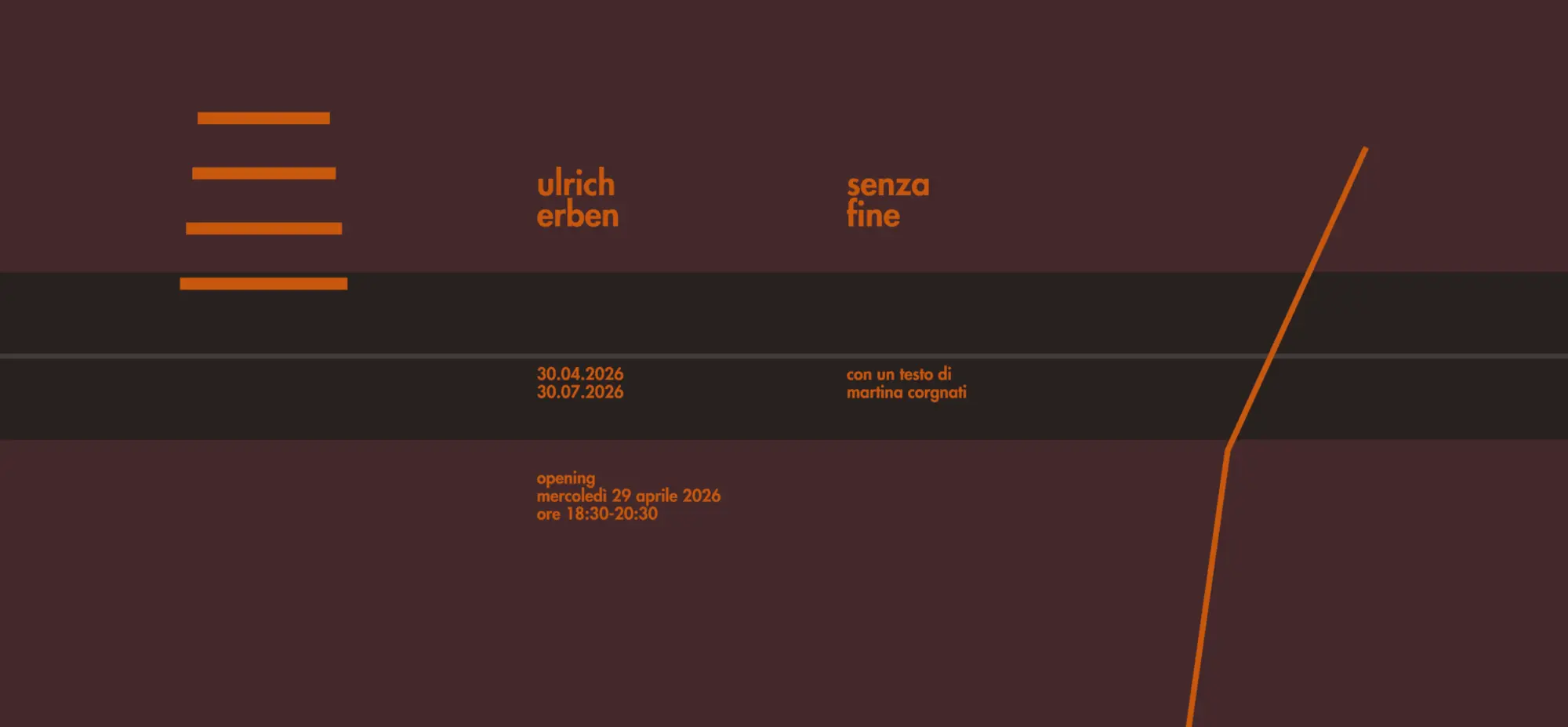 Ulrich Erben. Senza fine
