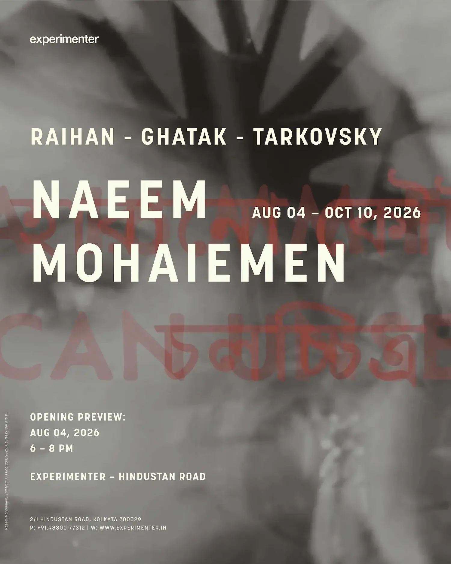 Raihan – Ghatak – Tarkovsky