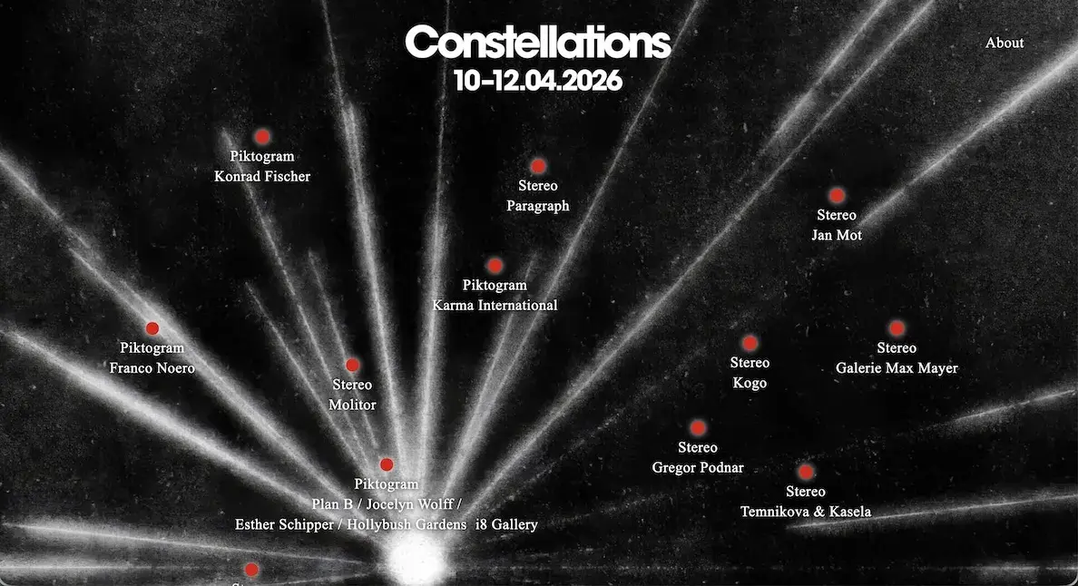 Constellations Warsaw — Konrad Fischer Galerie hosting Piktogram