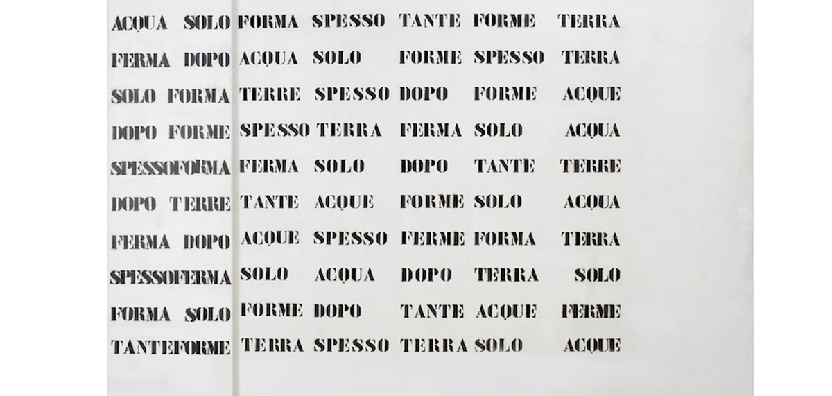 Principia | Vincenzo Agnetti