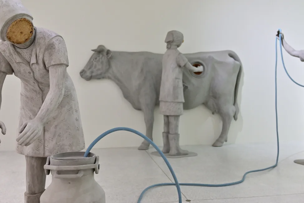 Anna Hulačová, Abundantia, installation view, SCHIRN Kunsthalle Frankfurt 2026. Courtesy SCHIRN Kunsthalle Frankfurt. Diritti dell'immagine riservati.