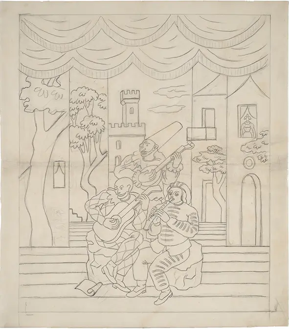 Gino Severini per il castello di Montegufoni e Casa Rosenberg. Opere su carta 1921-1929