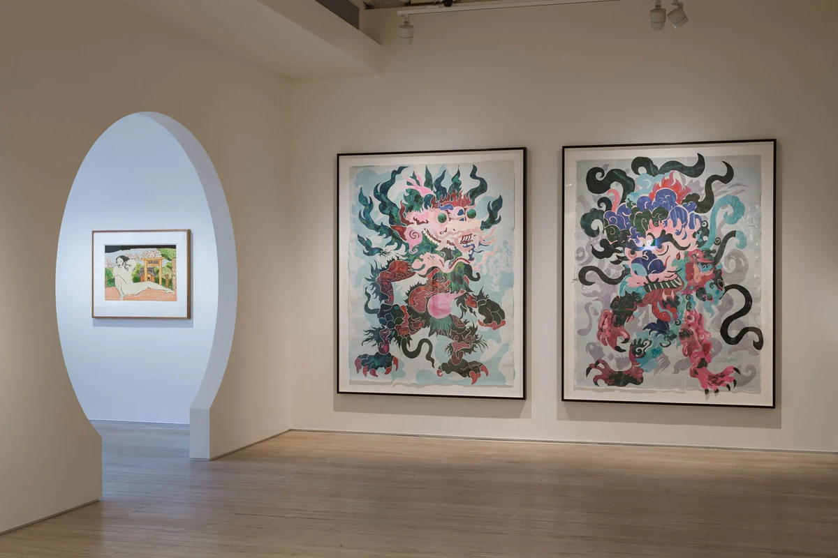 Veduta della mostra Black Myth, White Rabbit Gallery, Sydney. Foto: Hamish McIntosh. Diritti dell'immagine riservati.