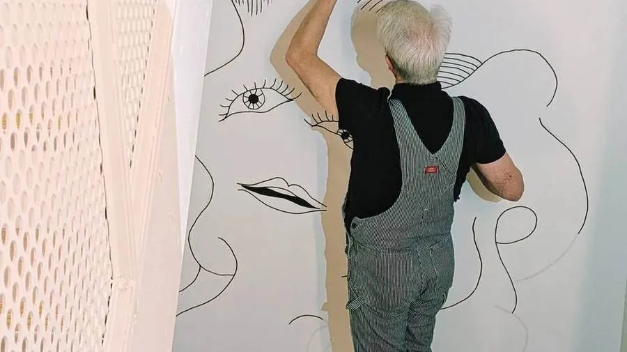David Byrne. Stairwell Drawings