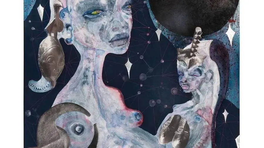 Wangechi Mutu. The SeasSpirit